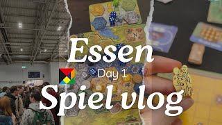 Essen Spiel  Day 1 mini vlog [upl. by Annahoj]