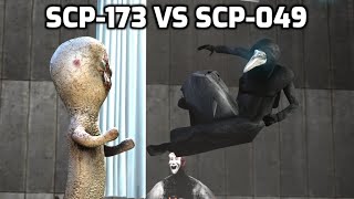 SCP173 VS SCP049 SFM [upl. by Nwahsir965]