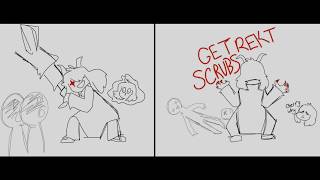 GET REKT  Undertale Comic Dub Charasriel [upl. by Nigrom]