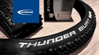 Schwalbe Thunder Burt 29 x 225 SnakeSkin PaceStar  Measured Compared with Racing Ralph [upl. by Anol34]