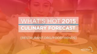 Whats Hot 2015 Culinary Forecast [upl. by Artim]