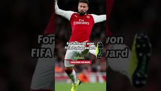 Girouds Scorpion kick Goal Drama😬🤔 giroud arsenal epl football footballshorts [upl. by Annohsed838]