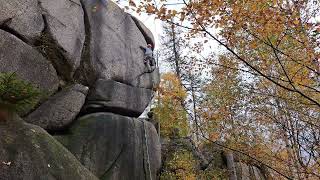 Klettern im Harz  Okertal  Ziegenrücken  Südwestkante 6 [upl. by Name]