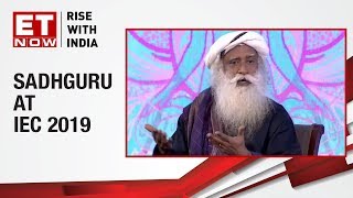 Sadhguru takes us through an indepth discussion on A Wider Economic Base  IEC 2019 [upl. by Rodge986]