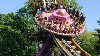 maniacally laughing as my kids ride this ride at Waldameer Park [upl. by Adnawak]