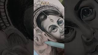 Hyper Realistic charcoal drawing tutorial part 2 art shorts shortsfeed realisticar tutorial [upl. by Hornstein]