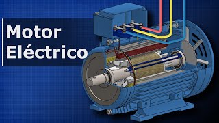 Cómo Funcionan los Motores Eléctricos  Motores de Inducción de CA Trifásicos Motor de CA [upl. by Ainirtak560]