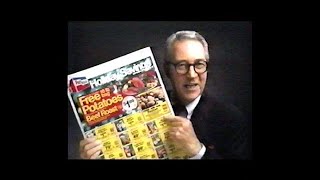 Pathmark Holiday Commercial James Karen WNBC News Update and Tease 1985 [upl. by Sasnett990]