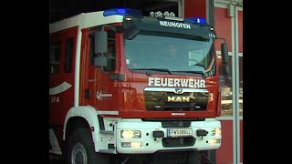 Zwei neue Fahrzeuge für die Feuerwehr Neuhofen [upl. by Aisatsan]