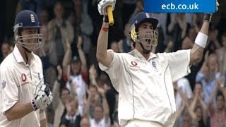 Kevin Pietersen hits 158 v Australia in 2005 Ashes [upl. by Htebilil]