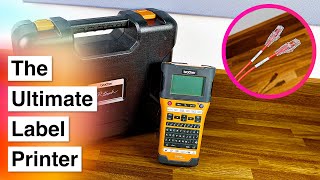 The ULTIMATE Label Printer for Network Infrastructure  Brother PTE550W [upl. by Wamsley740]