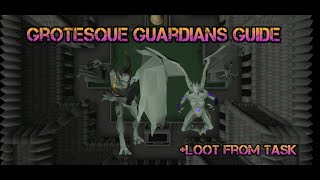 Grotesque Guardians Guide OSRS loot from task [upl. by Simmie]