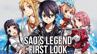 SAOs Legend Free MMORPG Watcha Playin Gameplay First Look [upl. by Ecertap]