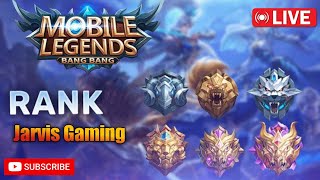 Rank Solo Push  MLBB  Jarvis Gaming Live stream [upl. by Crysta]