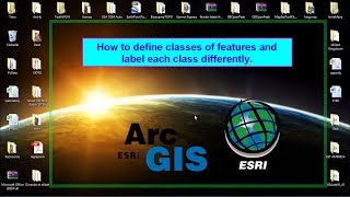 ArcGis How to define classes of features and label each class differently [upl. by Sammie819]