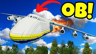 OB Caused Our Plane to EXPLODE and Crash in Stormworks Multiplayer [upl. by Egan]