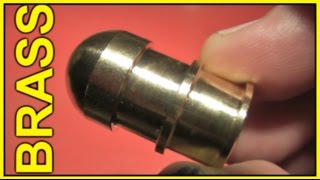 Machinist Invents his own BRASS Shotgun Slugs  THAT WORK [upl. by Delcina]