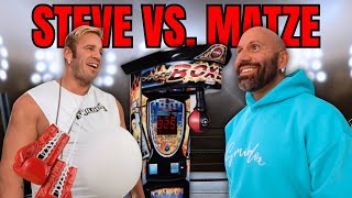 STEVE VS MATZE 1 Boxautomat Challenge 🥊 [upl. by Adilem]