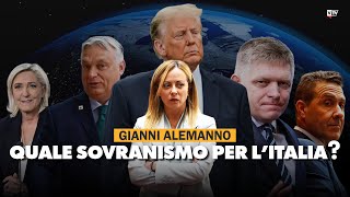 Gianni Alemanno quotIn Italia deve ancora nascere un vero fronte sovranistaquot [upl. by Orelu]