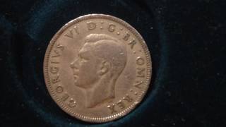 Two Shilling 1951 United Kingdom Coin [upl. by Clein]