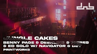 Jungle Cakes Phibes x Ed Solo x Benny Page x Deekline  DnB Allstars at Printworks DJ Set [upl. by Htieh]