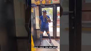 All up in her like a wee wee dinner ahhhh 😭😭 viral comedy funny shorts foryou [upl. by Ahsaenat]