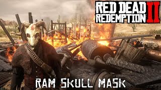 Red Dead Redemption 2  Ram Skull Mask [upl. by Kriste]