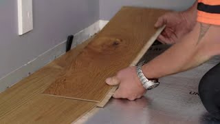 How to Install Click Together Flooring  Mitre 10 Easy As DIY [upl. by Can430]