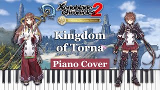 Kingdom of Torna  Xenoblade Chronicles 2 Torna  The Golden Country  Piano Cover [upl. by Auqeenwahs]