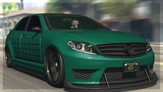 Benefactor Schafter V12 Armored Customizations Brabus E V12  GTA 5 Online [upl. by Dekow]