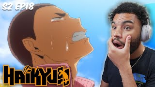 WE DRINK THE LOSERS TEARS  Haikyuu Season 2 Episode 18 Reaction [upl. by Abad]