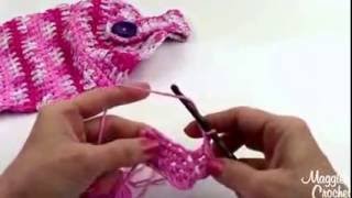 Learn How to Crochet Kitchen Dish Towels with Cotton Yarn [upl. by Adin]