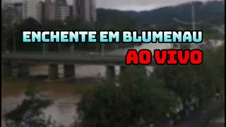 ⚠️ Cobertura das chuvas em Blumenau Itajaí Balneário Camboriú e região  Rio ItajaíAçu ao vivo [upl. by Daisie]