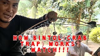 VLOG 042 Paano ba gumagana ang Bintol Crab Trap [upl. by Eitra]