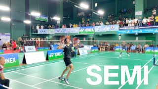 SEMI  YONEXSUNRISE JUNIOR NATIONAL BADMINTON CHAMPIONSHIP 2023 WSU19  RAKSHITHA VS UNNATI UOODA [upl. by Hendel]