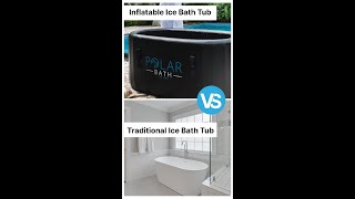 Inflatable Ice Bath Tub vs Traditional Ice Bath Best Recovery Option  PolarBath [upl. by Willock789]