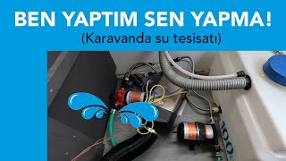 Karavana Hidrofor ve Basınç Tankı Nasıl Bağlanmalı [upl. by Suzan802]