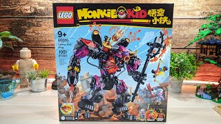 Pure Build 🎧 LEGO Monkie Kid Demon Bull King 80010 [upl. by Bertero327]