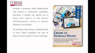 Creare un Giornale Online Videocorso Pratico [upl. by Hairem]