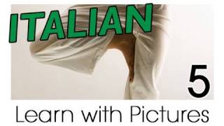 Learn Italian  Italian Body Parts Vocabulary [upl. by Coppins]