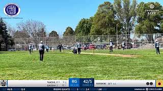 JCL 2024 Men  Rising Giants Vs BullsEye Hires  JITVA Pioneers [upl. by Ecyal]