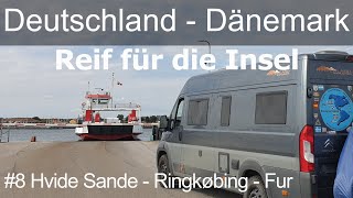 Deutschland Dänemark Tour 8  Hvide Sande  Ringkøbing  Fur [upl. by Abshier]