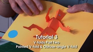 PopUp Tutorial 3  Vfolds Part 2 Pointed Vfold amp Obtuseangle Vfold [upl. by Scotney]