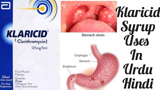 Klaricid syrup uses in urdu Hindi [upl. by Grissom3]