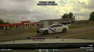 Additional Pursuit Footage  Roland OklahomaAlma Arkansas State Police Traffic Series Ep1201A [upl. by Anigue649]