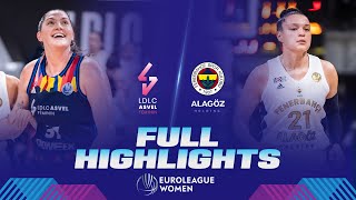 LDLC ASVEL Feminin v Fenerbahce Alagoz Holding  Full Game Highlights  EuroLeague Women 202324 [upl. by Aisorbma]