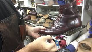 Allen Edmonds Dalton Detail Restoration Part 1 89 [upl. by Giglio481]