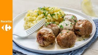 Boulettes suédoises [upl. by Toy763]