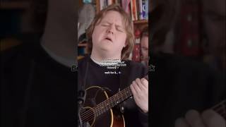 Lewis Capaldi performs BEFORE YOU GO at Tiny desk concert [upl. by Martinelli]