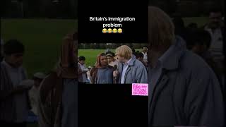 Britains immigration Problem 😂comedyshorts britishcomedy [upl. by Liatrice]